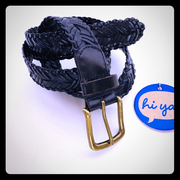 Goodfellow & Co Other - Good Fellow-braided black leather tennis/golf belt